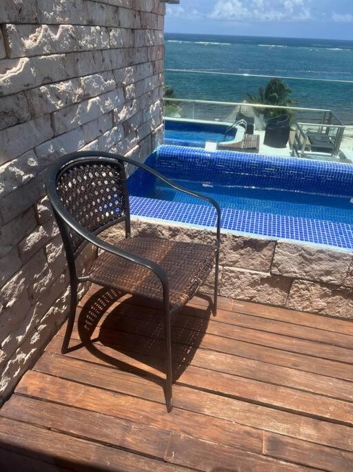 Bonita Habitacion Con Pequena Piscina A Aire Libre Пуэрто-Морелос Экстерьер фото